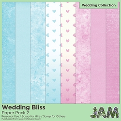 12x12 Wedding Bliss Paper Pack 2